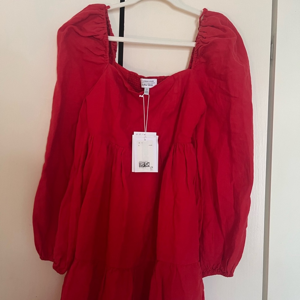 & Other Stories Red Dress
